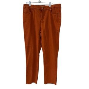 🆕 Chico’s So Slimming Girlfriend Ankle Jeans in Sedona 🏜️*NWT* $99 size: 2 = 12